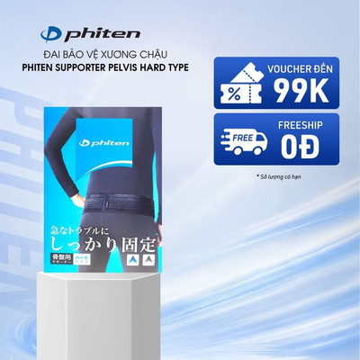 Đai Bảo Vệ Xương Chậu Loại Cứng Phiten Supporter Pelvis Hard Type