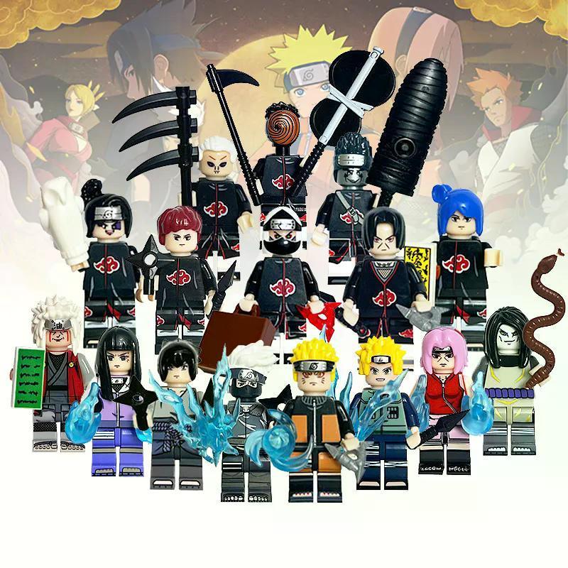 2026 Sản Phẩm Mới Tương Thích Với Lego Búp Bê Bóng Ninja Kakashi Uzumaki Naruto Lắp Ráp Khối Xây Dựn