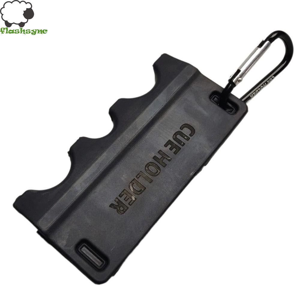 VCTITIL Bi-a Bể Cue Stick Holder, Giữ 3 Cue ABS Snooker Cue Stick Giá đỡ di động, Dụng cụ sắp xếp th