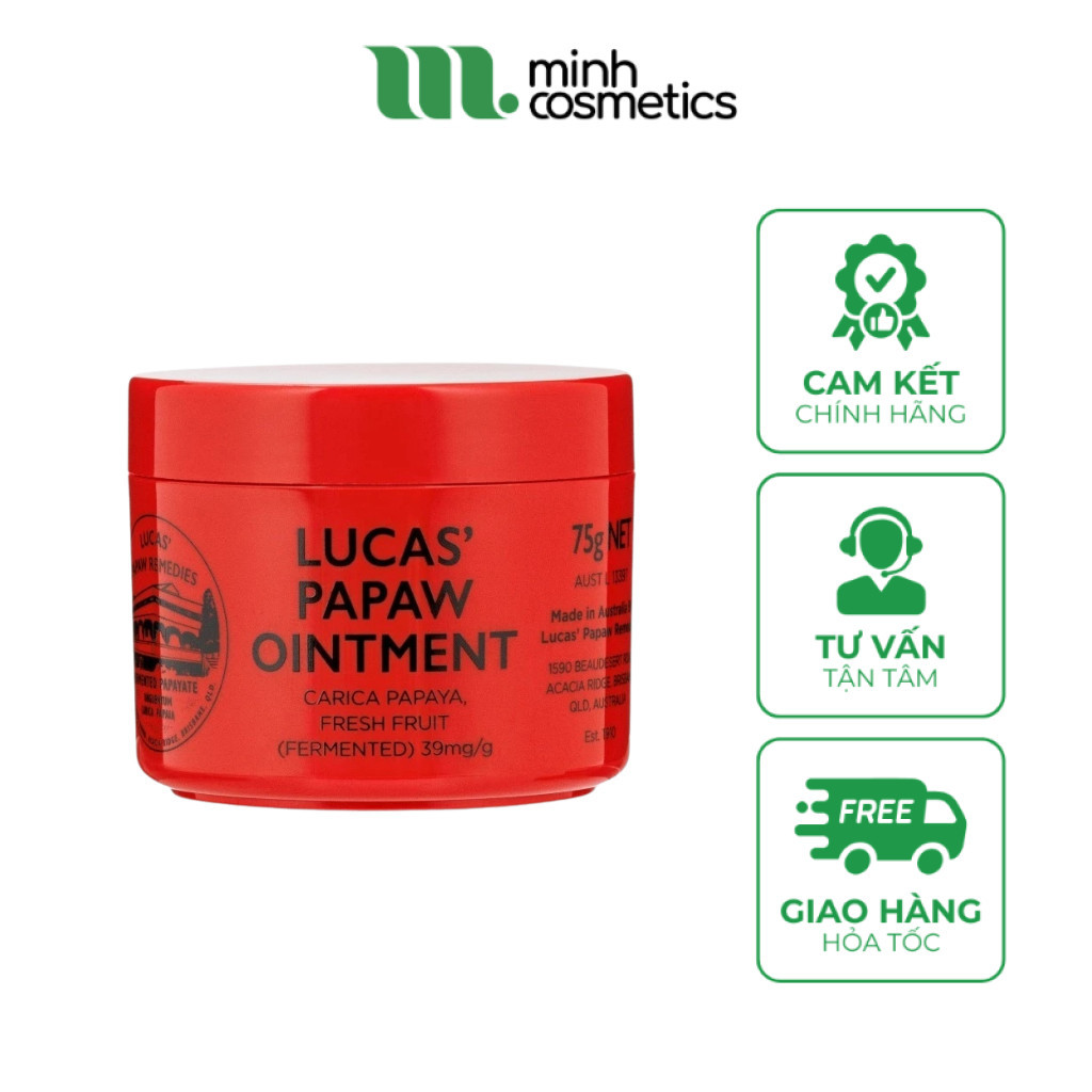 Kem Dưỡng Đa Năng Lucas' Papaw Ointment 75g