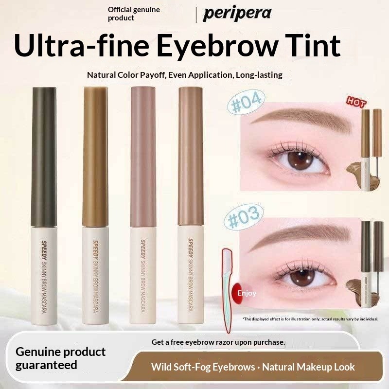 Hàn Quốc PERIPERA PERIPERA PERIPERA Thuốc nhuộm lông mày Nâu nâu Taupe Tạo kiểu lâu trôi tự nhiên Ch