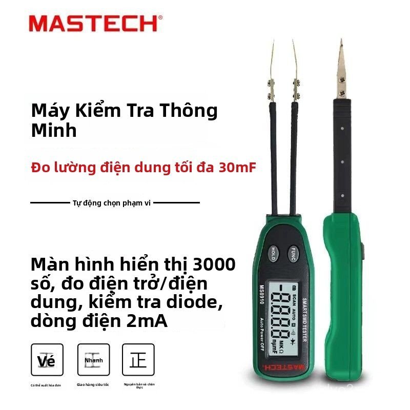 Máy đo LCR kỹ thuật số Victor MS8910 MS8911 kiểm tra điện trở tụ điện diot độ chính xác cao tốt chín
