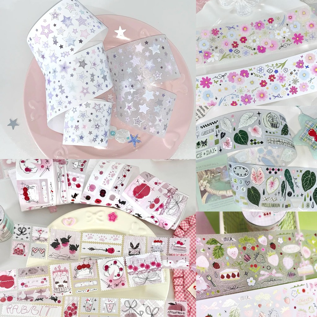 Chia Đóng Gói Chạng Vạng Ngôi Sao Hồng Trắng Berry Berry Anh Đào Trộm Starlight Phim Đào Bánh Shop T