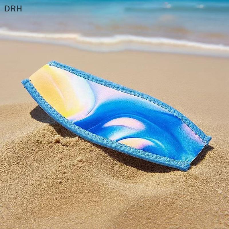 DRH Neoprene Mask Strap Cover để lặn Tóc An toàn Dây buộc tóc dài Giảm kéo mềm mại Thoải mái khi sử 