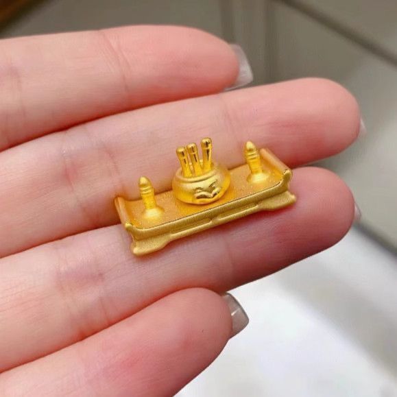 Hàng sẵn có Vận chuyển nhanh Golden God of Wealth Candlestick God of Wealth Candlestick God of Wealt