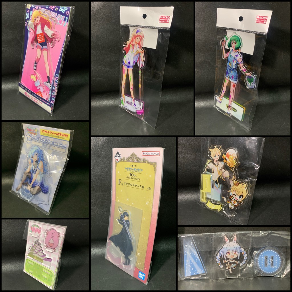 Sword Art Online, Macross Frontier, Oshi no Ko, Hoshimachi Suisei, Kagamine Len, Fukushima Poemon, H