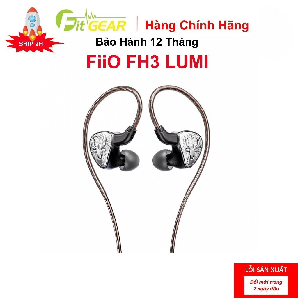 Tai Nghe FiiO SNOWSKY FH3 LUMI Chính Hãng - Bảo Hành 12 Tháng
