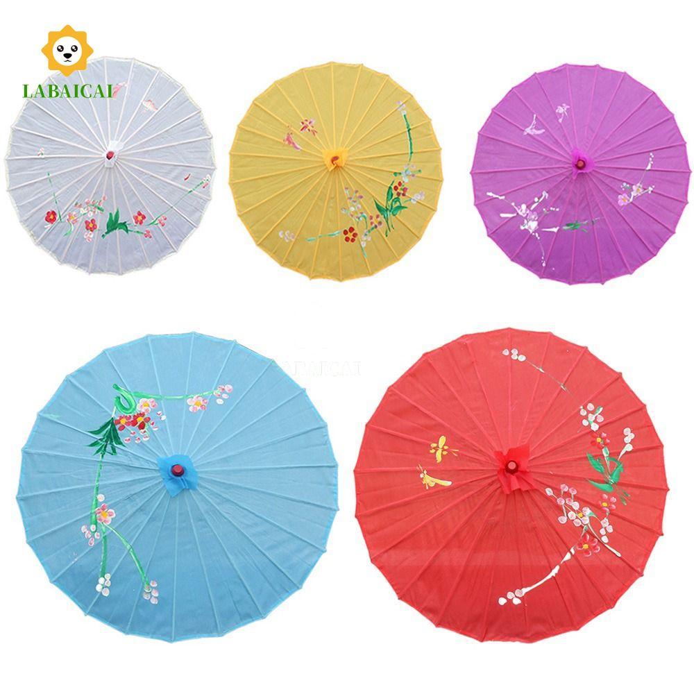 Ô dù nghệ thuật Trung Quốc LABAICAI, Ô giấy dầu truyền thống Trung Quốc lụa, Khung tre nhẹ Di động 5