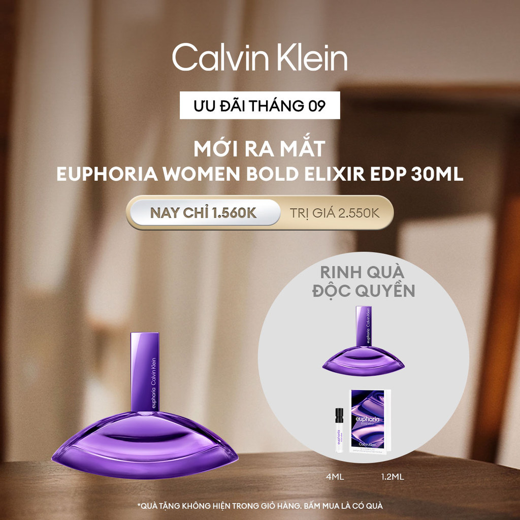 Nước hoa Nữ Calvin Klein Euphoria Women Bold Elixir EDP 30ml