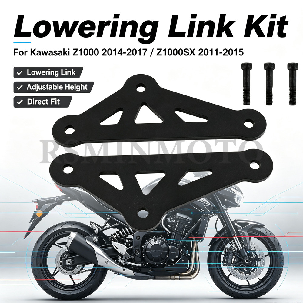 Xe Máy Phía Sau Điều Chỉnh Giảm Liên Kết Cho Kawasaki Z1000 Z1000SX Z1000 SX Ninja 1000 2011 2012 20