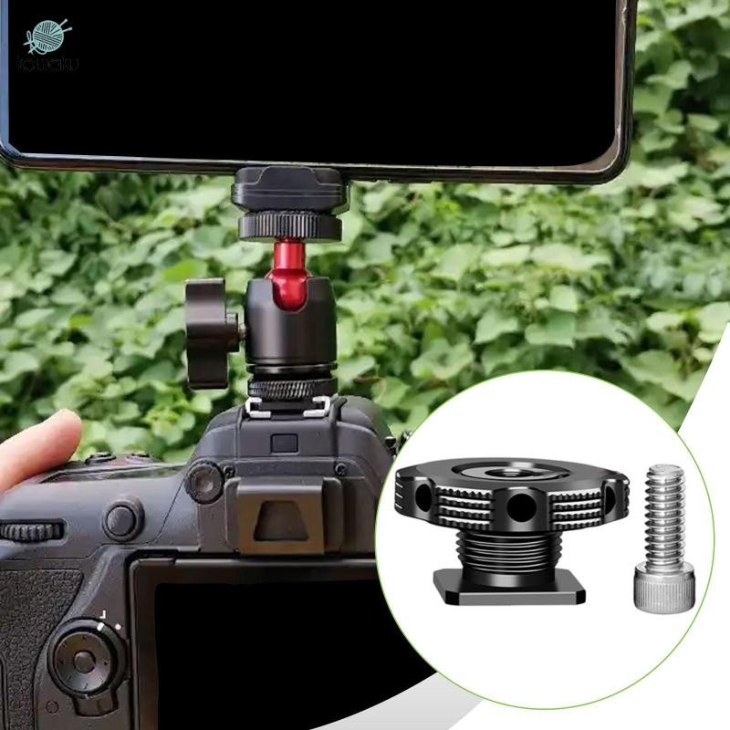 Camera Hot Shoe Mount Flash Shoe Mount Compact Đa chức năng Dễ dàng