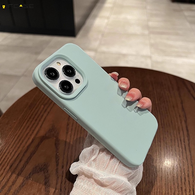 Tương Thích Cho iQOO 15 13 12 11 Pro 11s U5 U5e U3 U3x iQOO13 iQOO12 iQOO11 Vỏ Điện Thoại Màu Trơn Đ