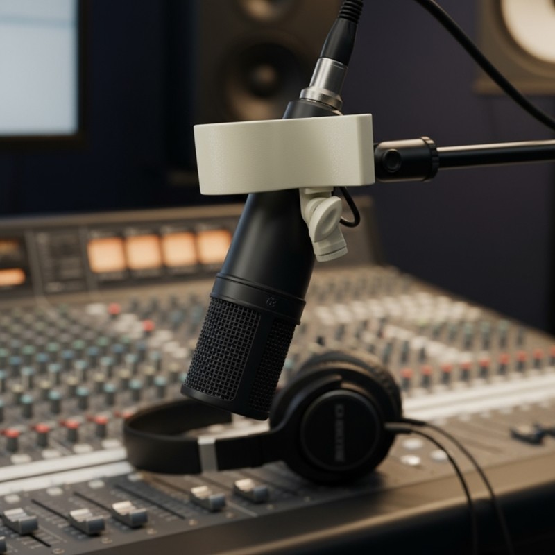 Micro ngưng tụ nhiều góc BTM Kẹp thiết kế bằng nhựa Studio Ghi âm thiết yếu