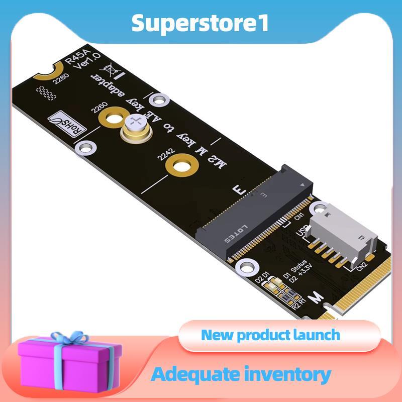 M.2 M Key to A / E Key Adapter M.2 NVMe 2280 2260 sang / A / E Key NIC Network Card Adapter cho AX21