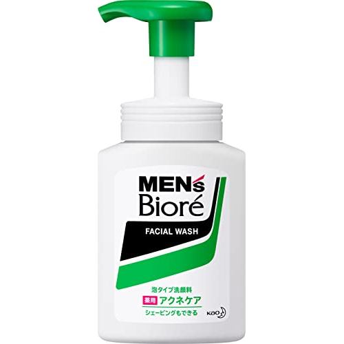 Men's Biore Loại bọt Dược phẩm chăm sóc mụn rửa mặt 150ml