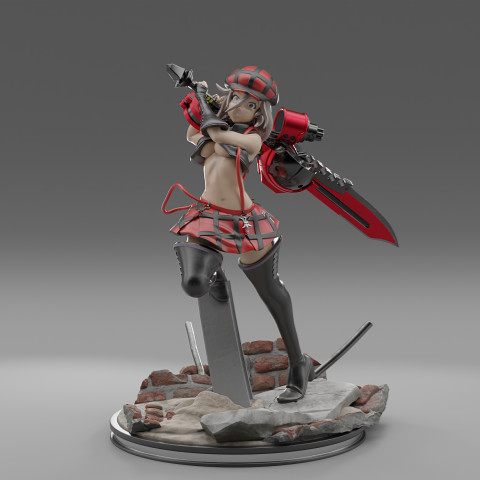 Monster Do D-Arts D-Arts Thần Thực Tử Alice Thanh Kiếm Vĩ Đại Alisa Alisa Nhựa Trắng Mẫu