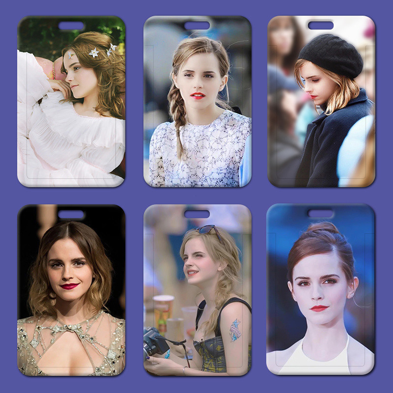 Hàng Mới Về Emma Watson Đựng Thẻ Sinh Viên Trường Thẻ Bữa Ăn Thẻ Kiểm Soát Truy Cập Thẻ Xe Buýt Làm 