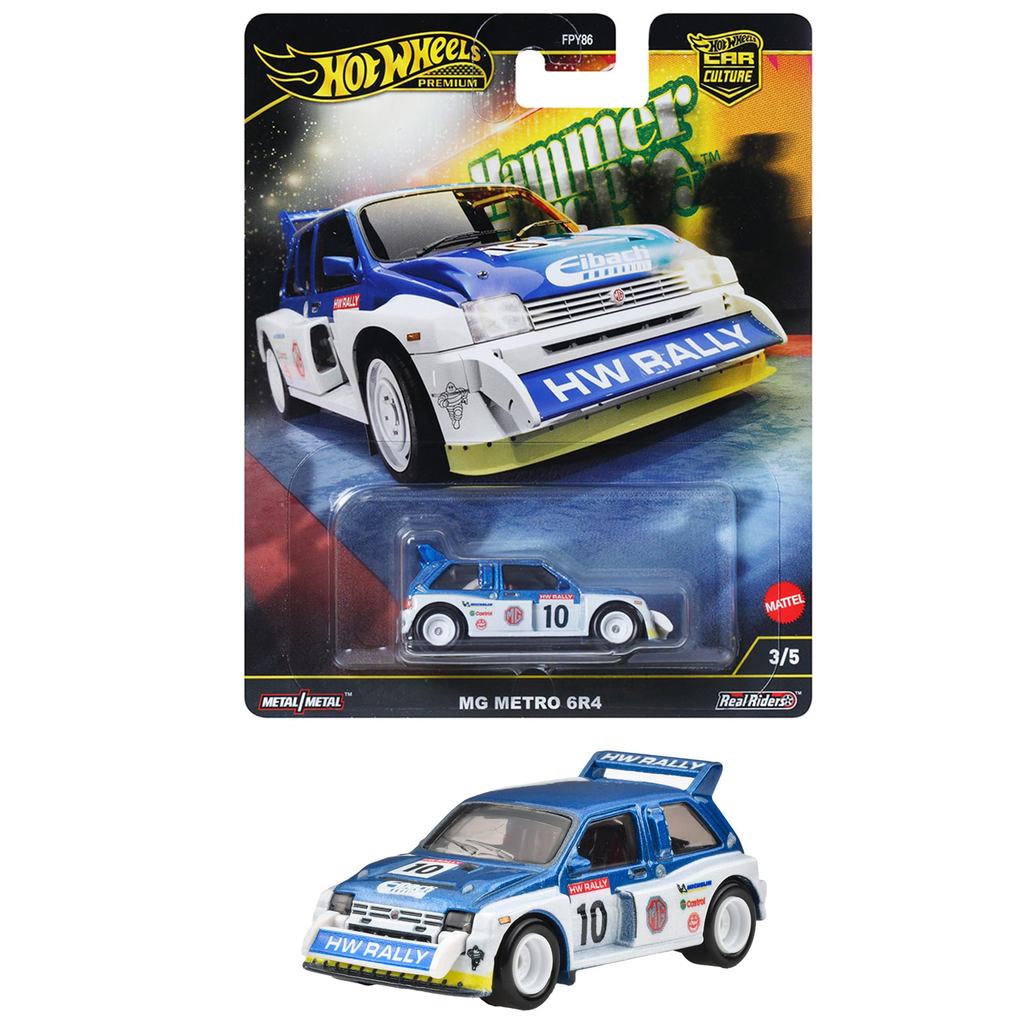 Hot Wheels MG Metro 6R4 Car Culture Diecast Car