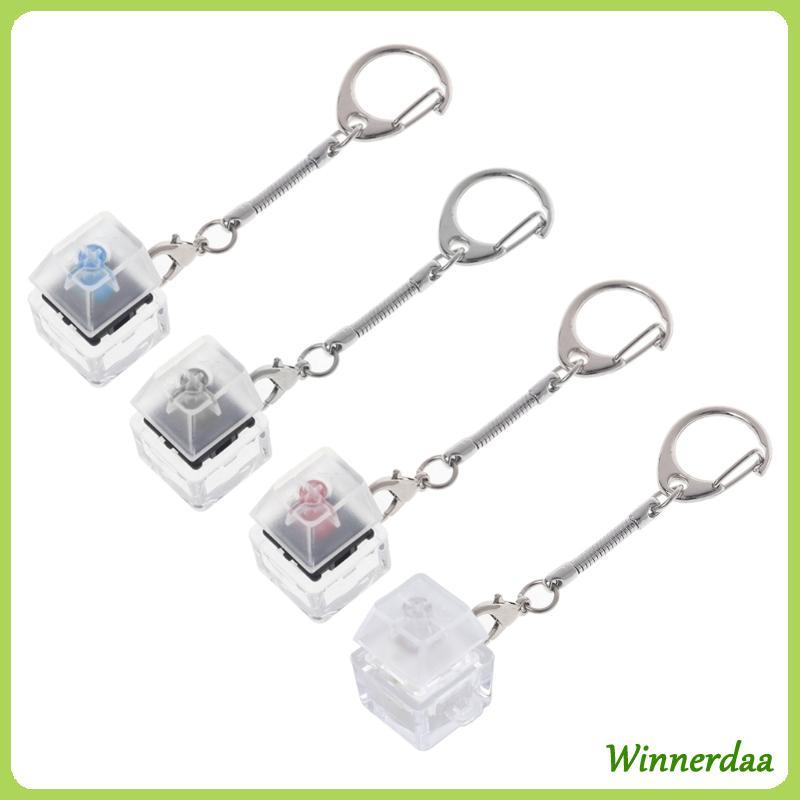 Bộ thử nghiệm WINN 1-Key Cherry MX Kailh với móc khóa Keycaps trống mờ
