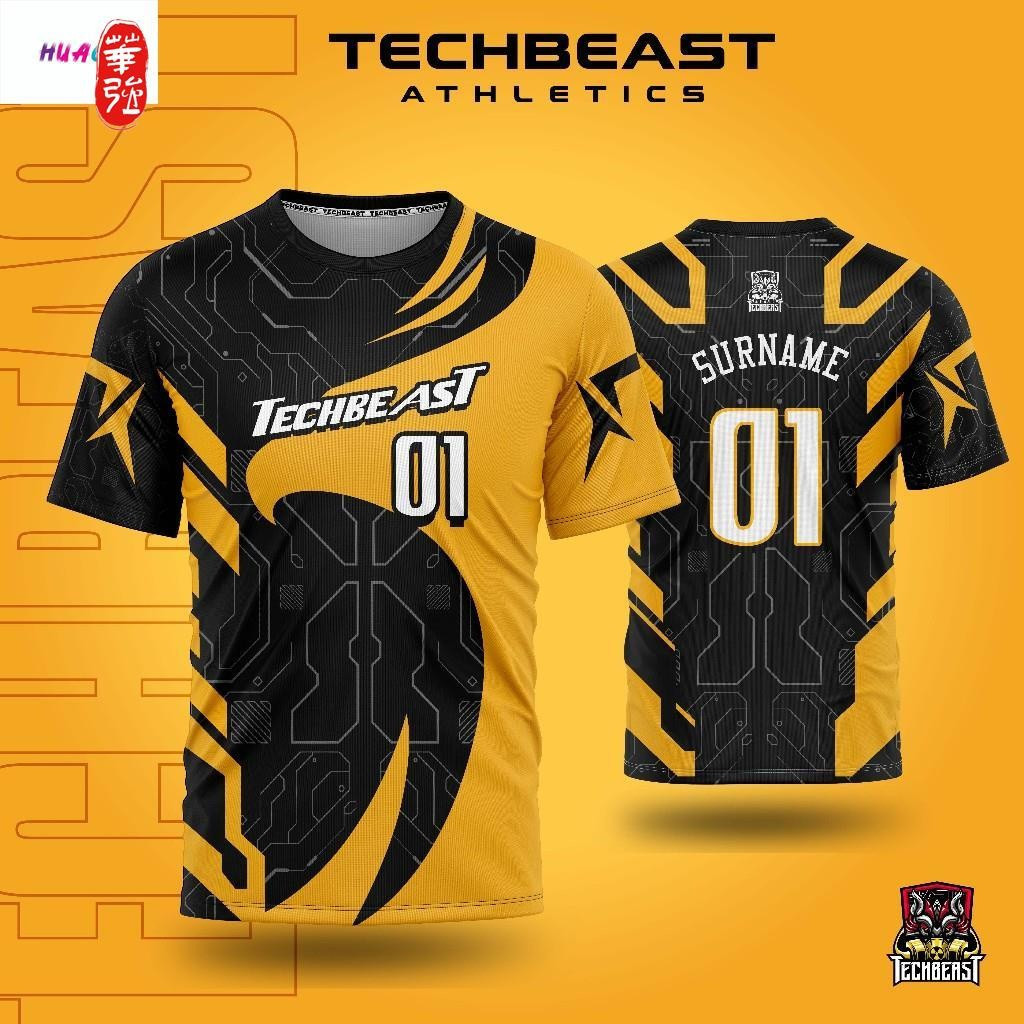 Áo thun Airstrike Mecha Full Thăng hoa Jersey Techbeast [juxian]