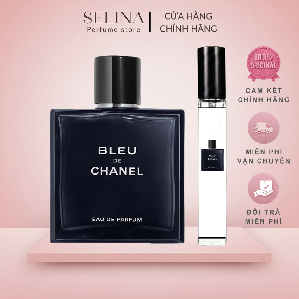 [Chính hãng] Nước Hoa Nam Chiết 10ml Bleu De Chanel EDP Lịch Lãm, Sang Trọng. Tinh Tế Norrisperfume