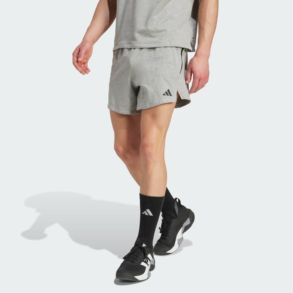adidas Gym & Training Quần Short D4T X Nam Xám KB6966