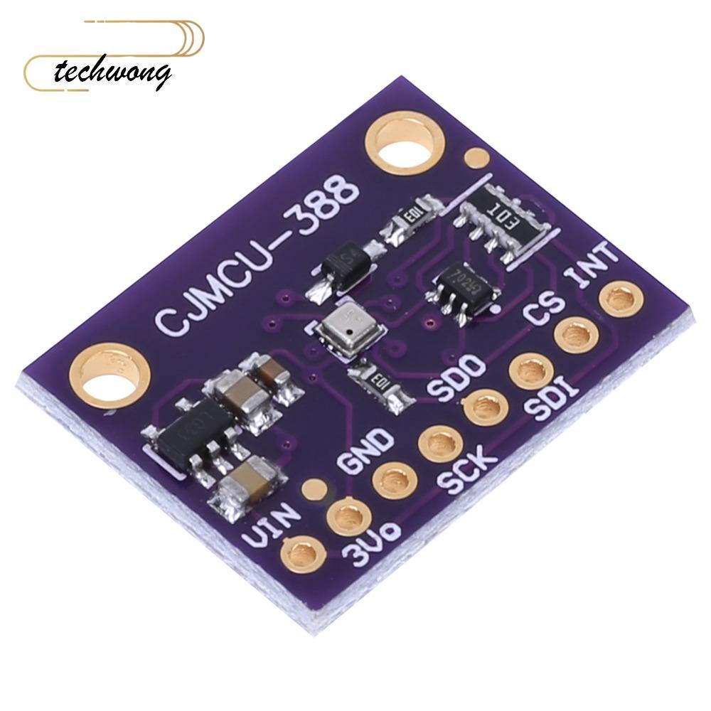 Cảm biến TECHWONG BMP388, Cảm biến CJMCU-388 độ ồn thấp 24Bit, Giao diện SPI nhẹ Cảm biến nhiệt độ g