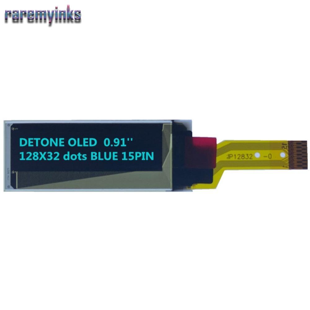 Màn hình OLED RAREM, Bảng màn hình OLED 128x32 12832, Mô-đun màn hình LCD OLED 0,91 12Pin 12Pin có t