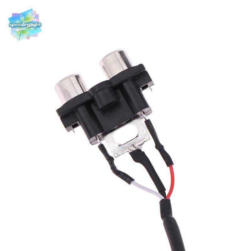 [SPGH] Cáp tín hiệu âm thanh 30CM 2 Bảng khuếch đại giao diện RCA TO XH2.54MM-3PIN Hot