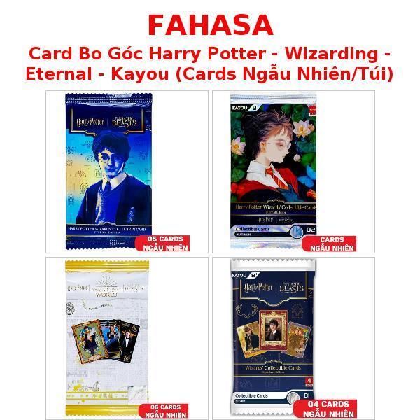 Card Bo Góc Harry Potter - Wizarding - Eternal - Kayou (Cards Ngẫu Nhiên/Túi)
