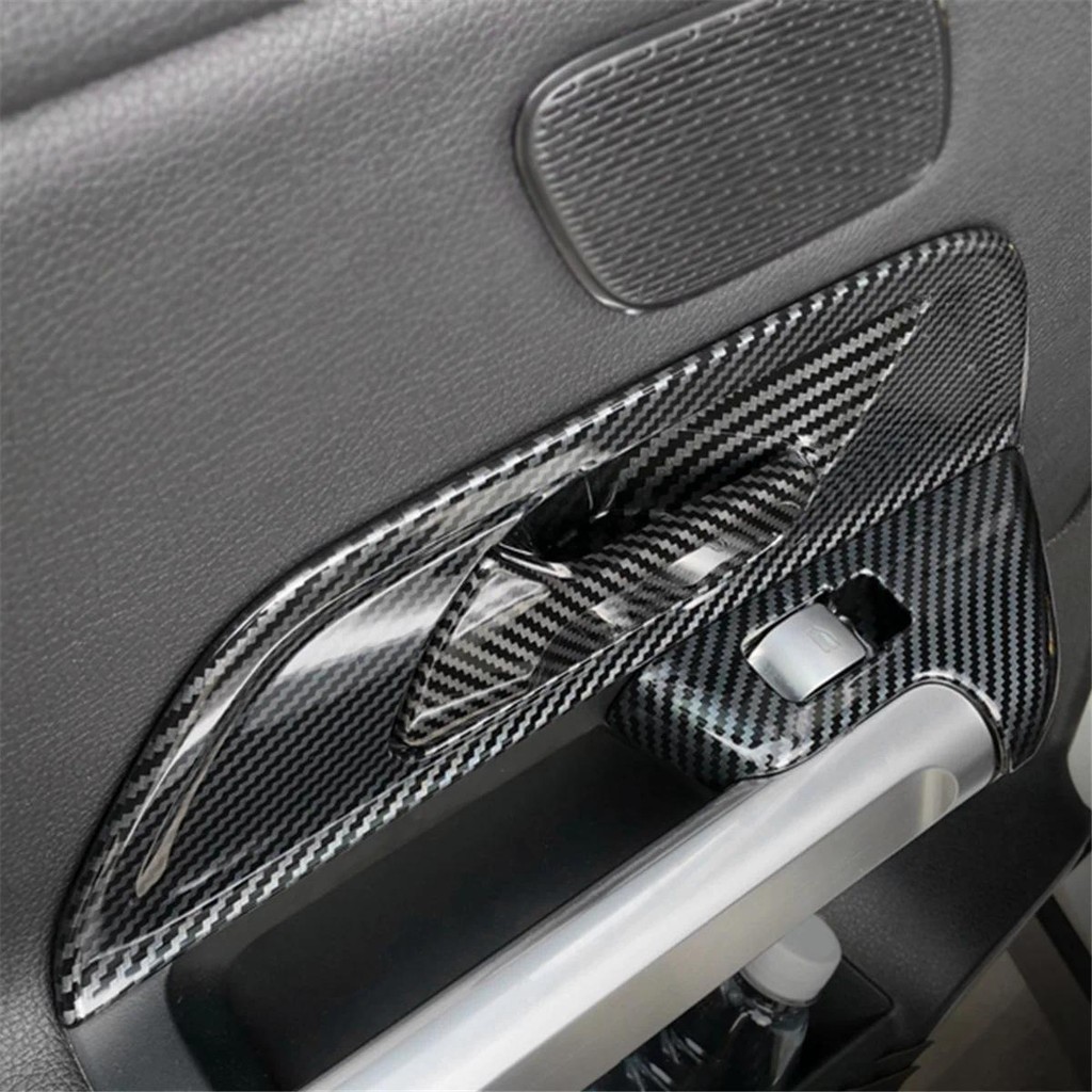 4 Miếng Dán Viền Khung Tay Nắm Cửa Bên Trong Dành Cho Xe Mercedes-Benz GLB / GLA / EQA / EQB-Class X