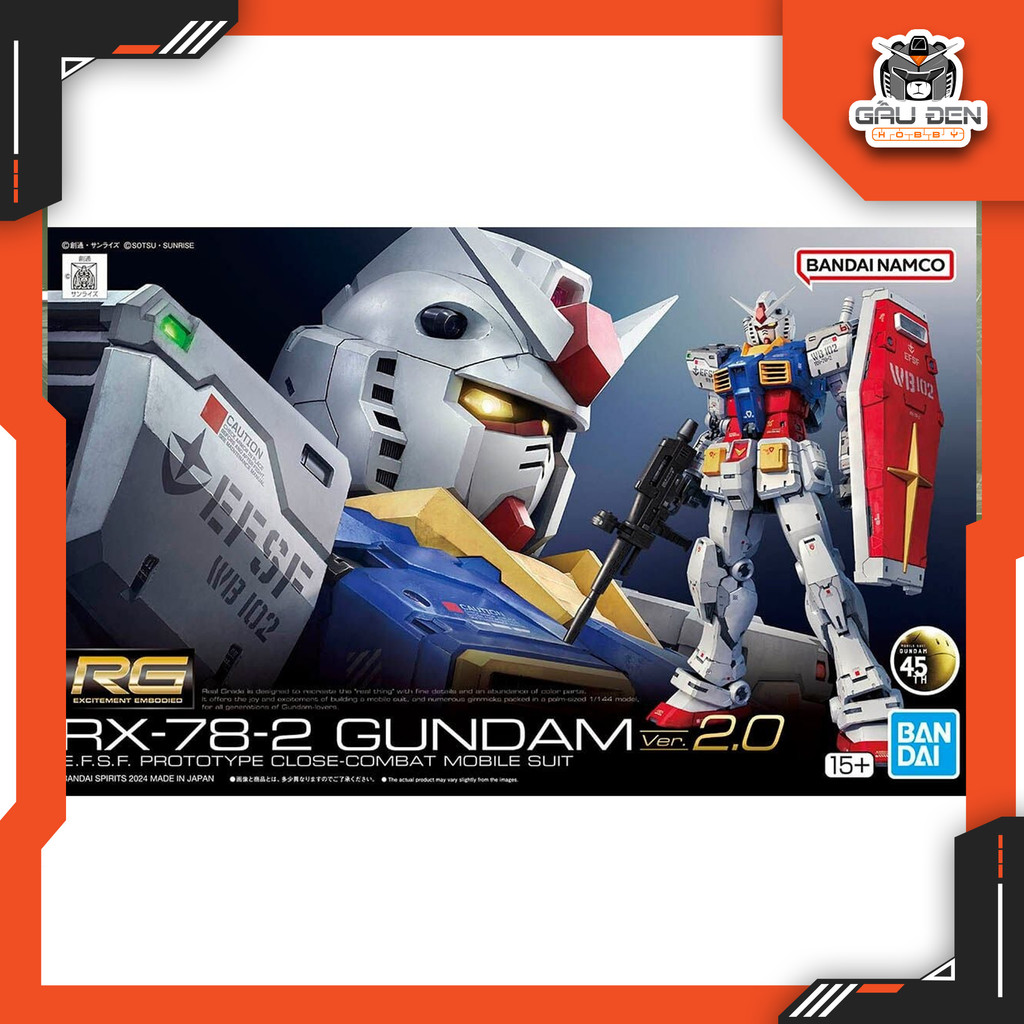 RG 1/144 RX-78-2 Gundam Ver 2.0