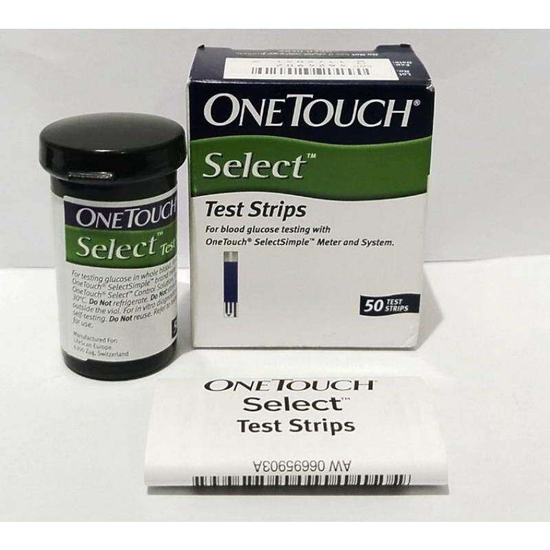One Touch Select Blood Glucose Test Strip 50 chiếc cho One Touch SelectSimple Meter và System