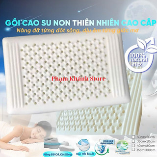 RUỘT GỐI ÔM - GỐI NẰM CAO SU ÊM ÁI THOÁNG KHÍ HÀNG VIỆT NAM