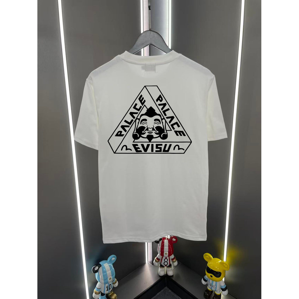 Áo thun Evisu / Áo thun Evisu in hình ngắn tay nam nữ Áo thun cặp đôi Áo thun thể thao Áo thun ngắn 