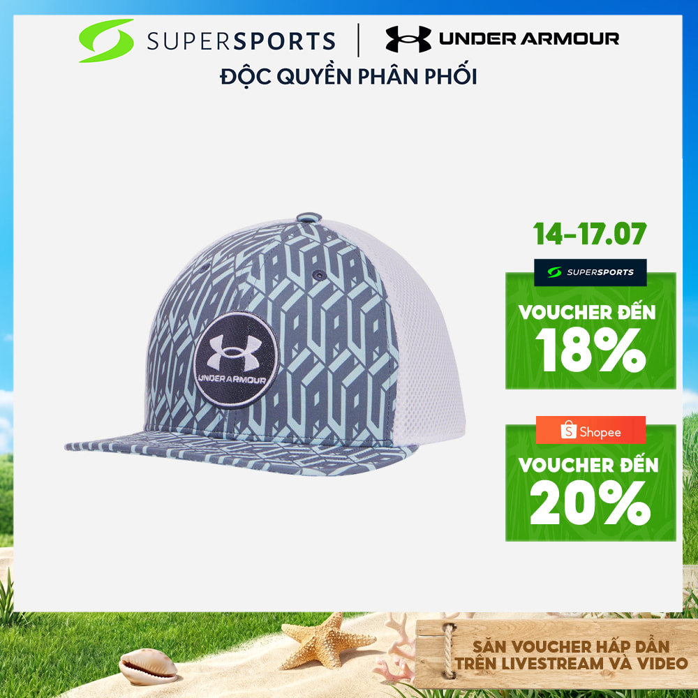 Mũ Lưỡi Trai Nam Under Armour Iso-Chill Drive Low-Stretch - 1389887-044