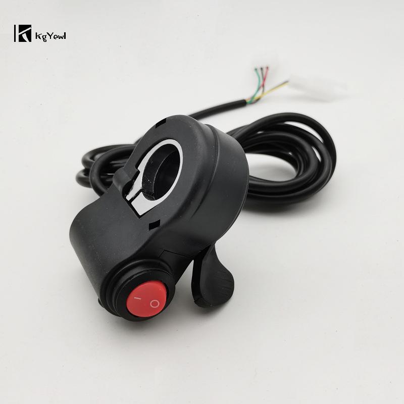 Vôn kế kỹ thuật số KgYewl Phạm vi rộng 12V đến 84V dành cho EBike và xe tay ga với giá đỡ 22mm và mà