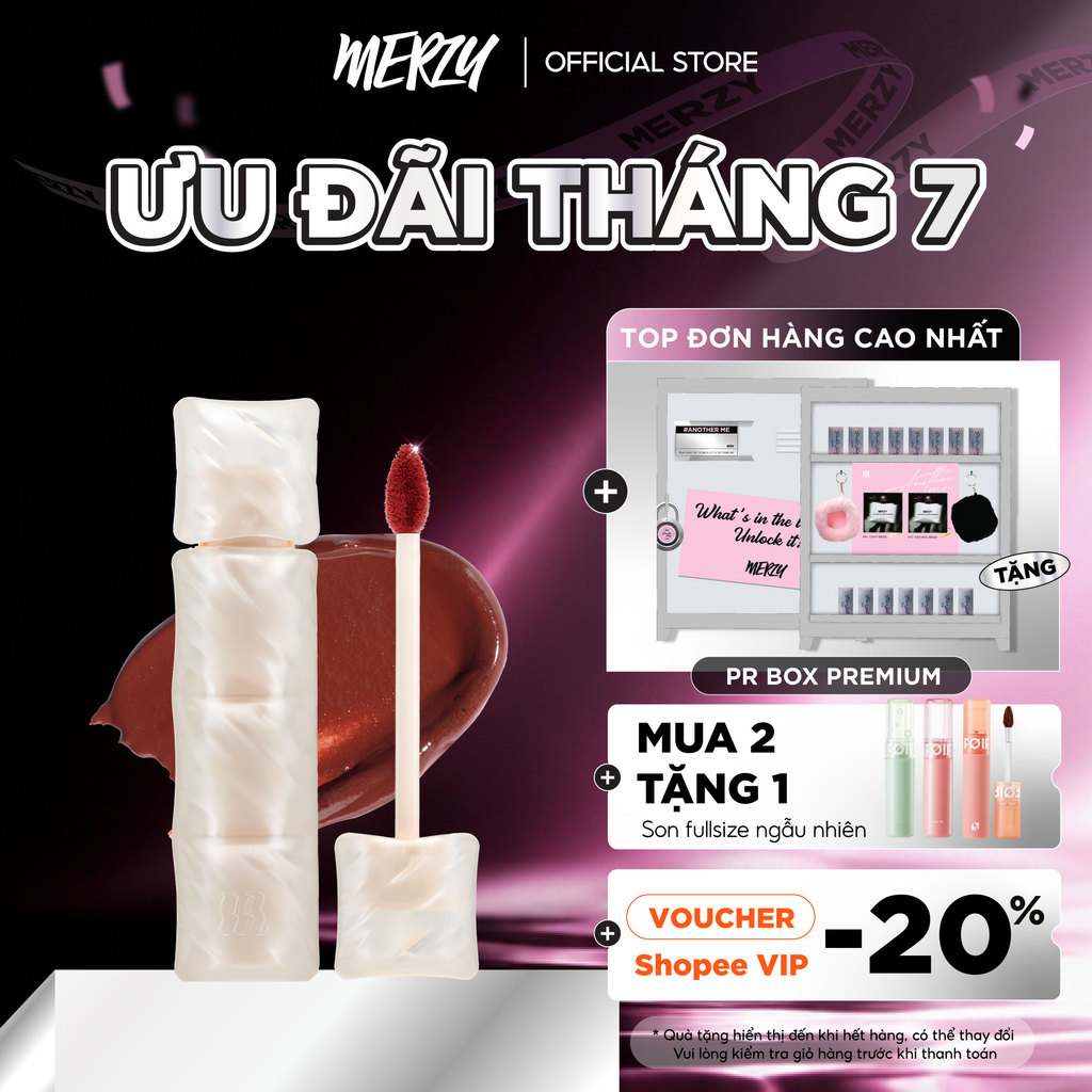 [SVIP x Merzy] Son Phao Merzy Puffer Mellow Tint 3.7g