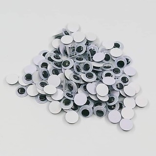 mắt thú dán liếc size 8mm