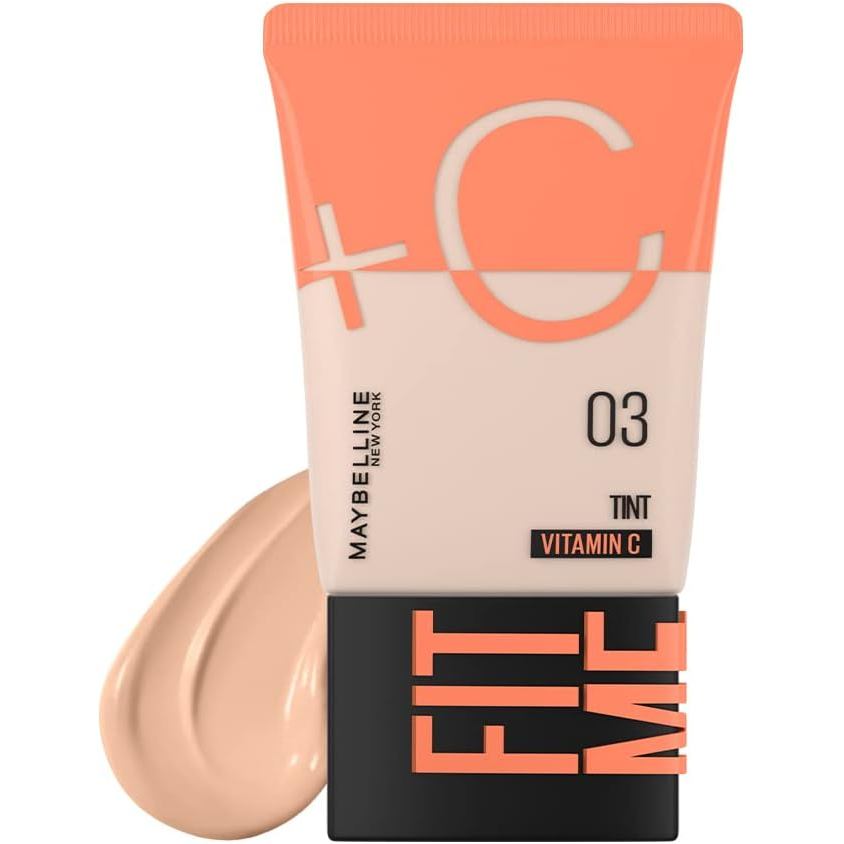 MAYBELLINE Fit Me Fresh Tint 03 - Vitamin C, Natural Pink, Glowy Finish