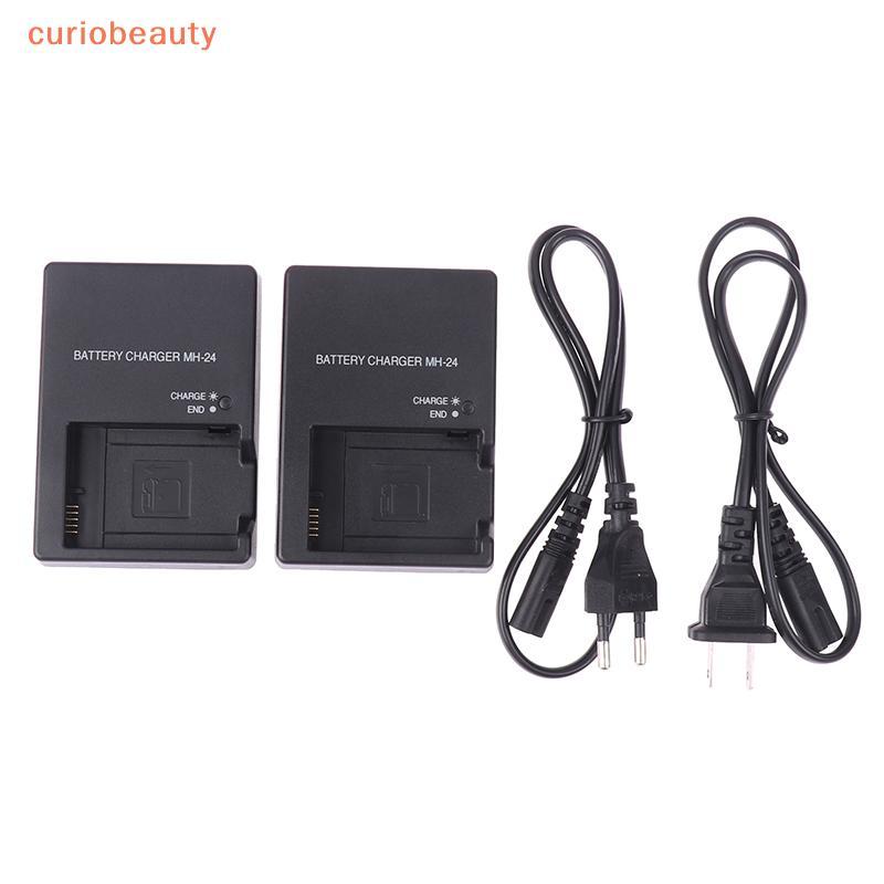 [CURUI] Bộ sạc pin cho máy ảnh MH-24 Mh24 EN-EL14 P7100 P7000 D5100 D3100 Bộ sạc pin {curiobeauty}