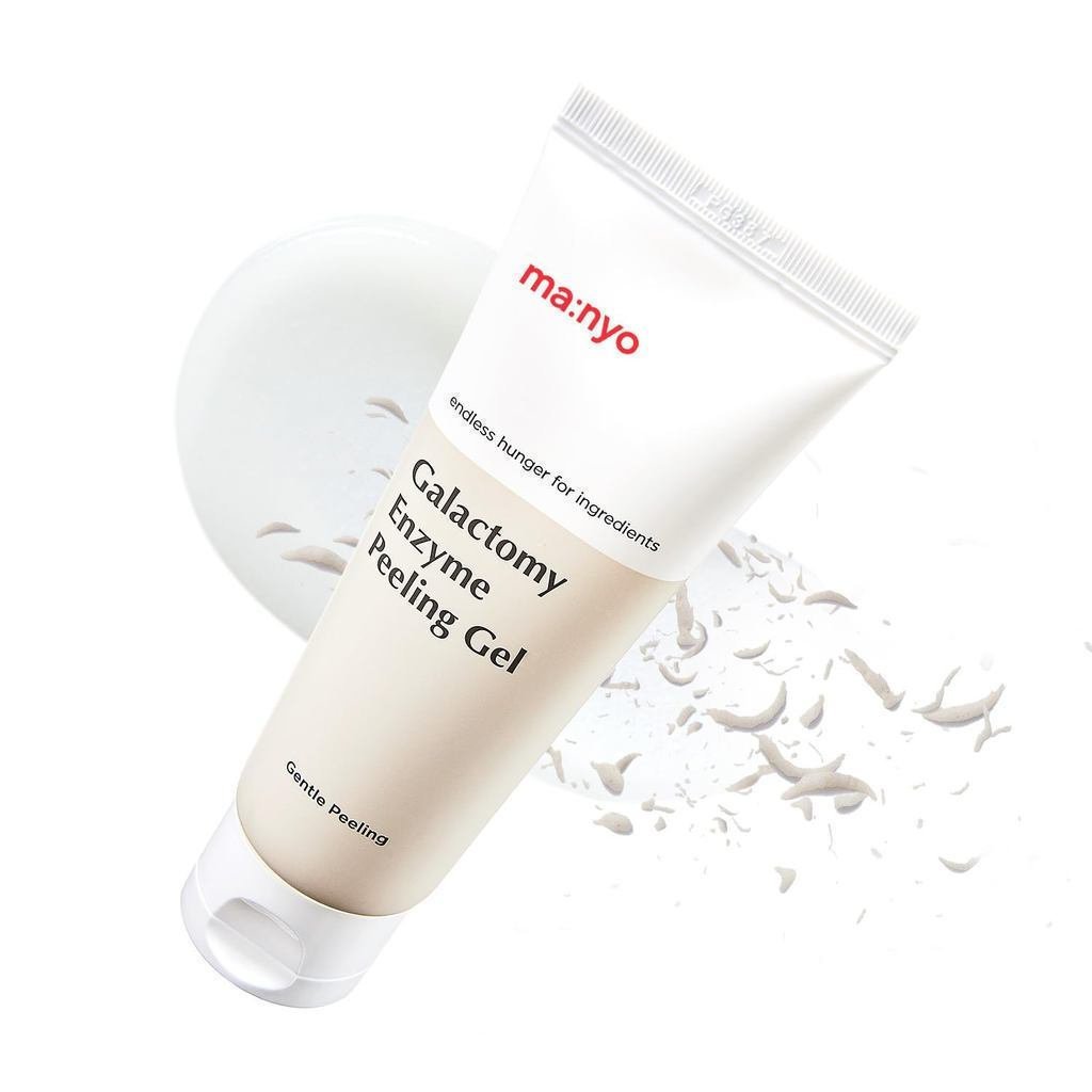 MANGY Lactase Enzyme Gel tẩy tế bào chết da mặt và cơ thể Tẩy mụn đầu đen Hàn Quốc Gel tẩy tế bào ch