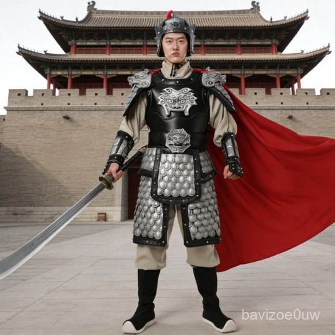 Bo ao giap tuong quan co dai Mac Sieu dung cho bieu dien san khau kich lich su