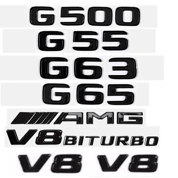 Suitable for G350 black letter stickers, V8 displacement stickers, and G500, G550, G55, G63, G65 rea