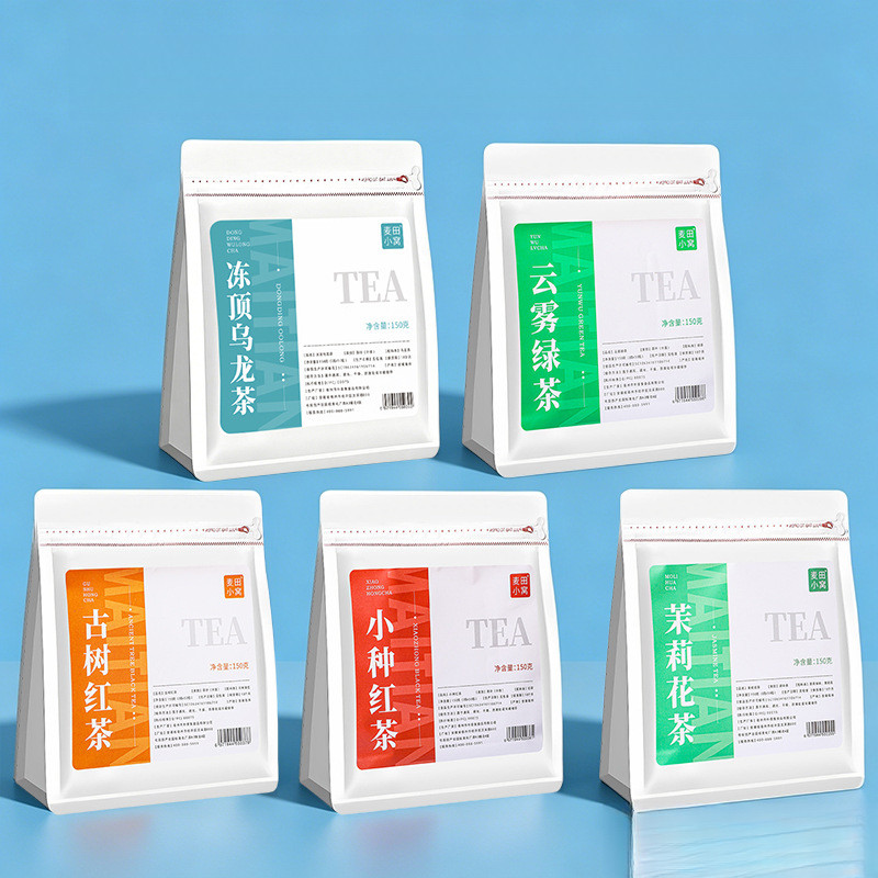 [Hàng có sẵn] Trà ô long Trà xanh Trà đen hoa Túi tam giác sức khỏe Luzhou WJG