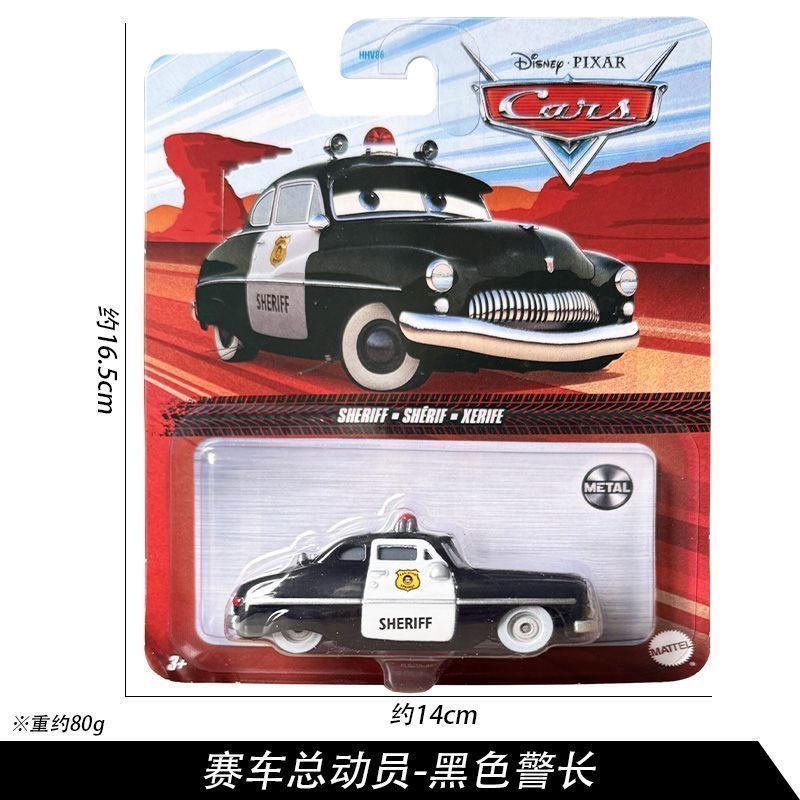 Phim hoạt hình Matt Car Racing Story Sheriff McQueen Toy Model