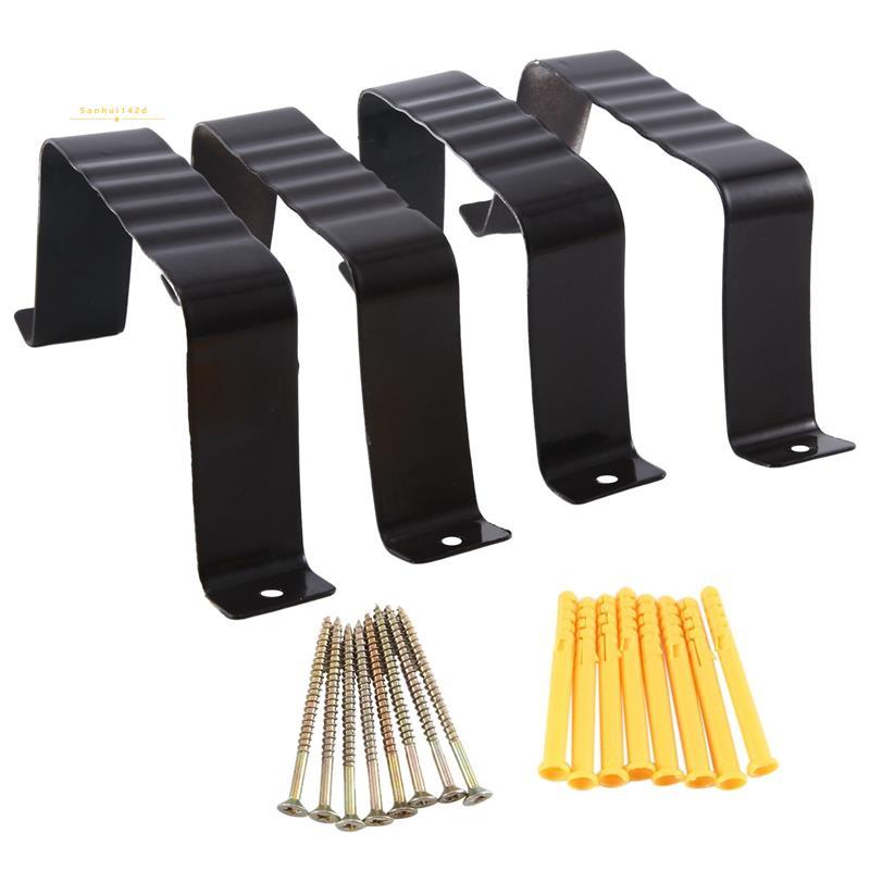 Bộ chuyển đổi Downspout Gutter Downspout Dây đeo 3X4 Dây đeo lãnh đạo 3X4 (4 gói) (Nâu)