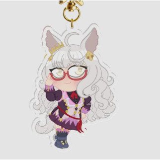 Biwa Hayahide Umamusume Keychain Mua Decor Shop