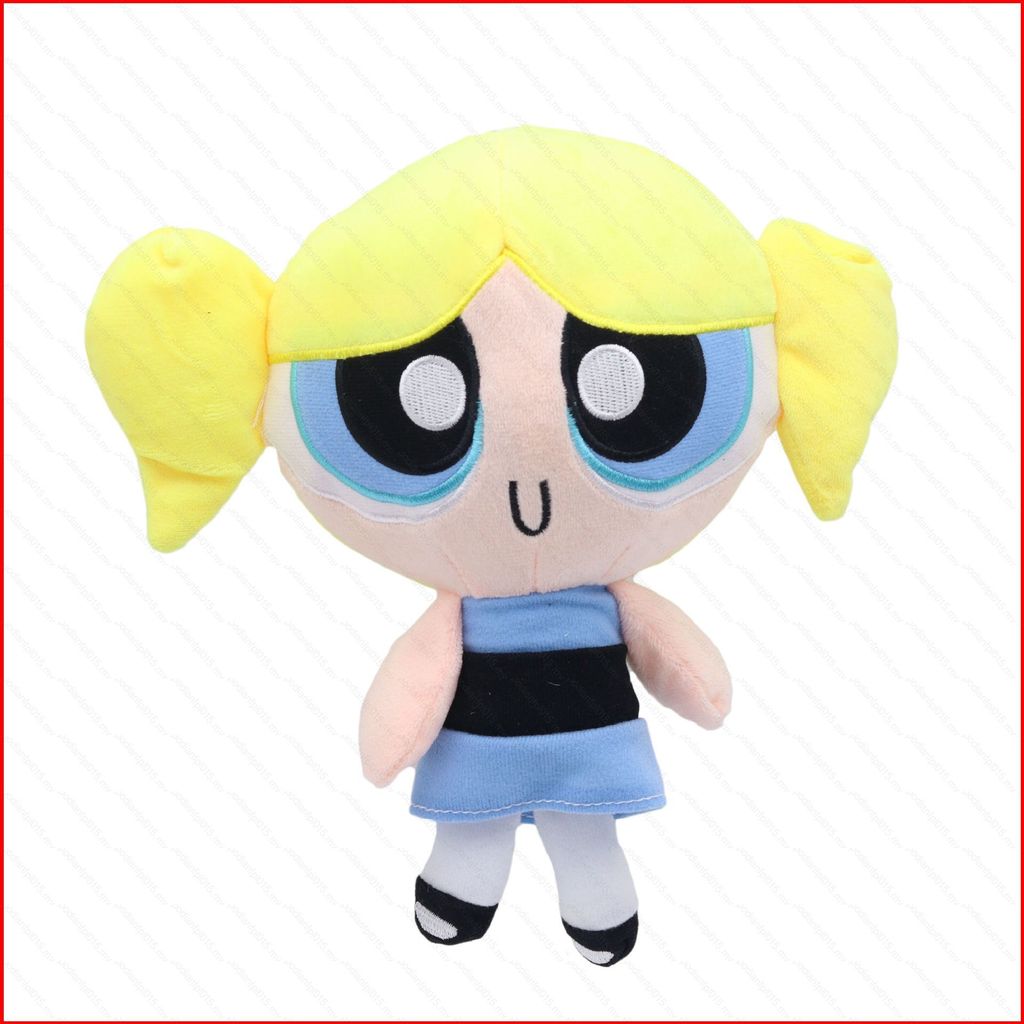 PF The Powerpuff Girls Blossom Bubbles Buttercup Plushie Phim hoạt hình dễ thương Búp bê bông sang t