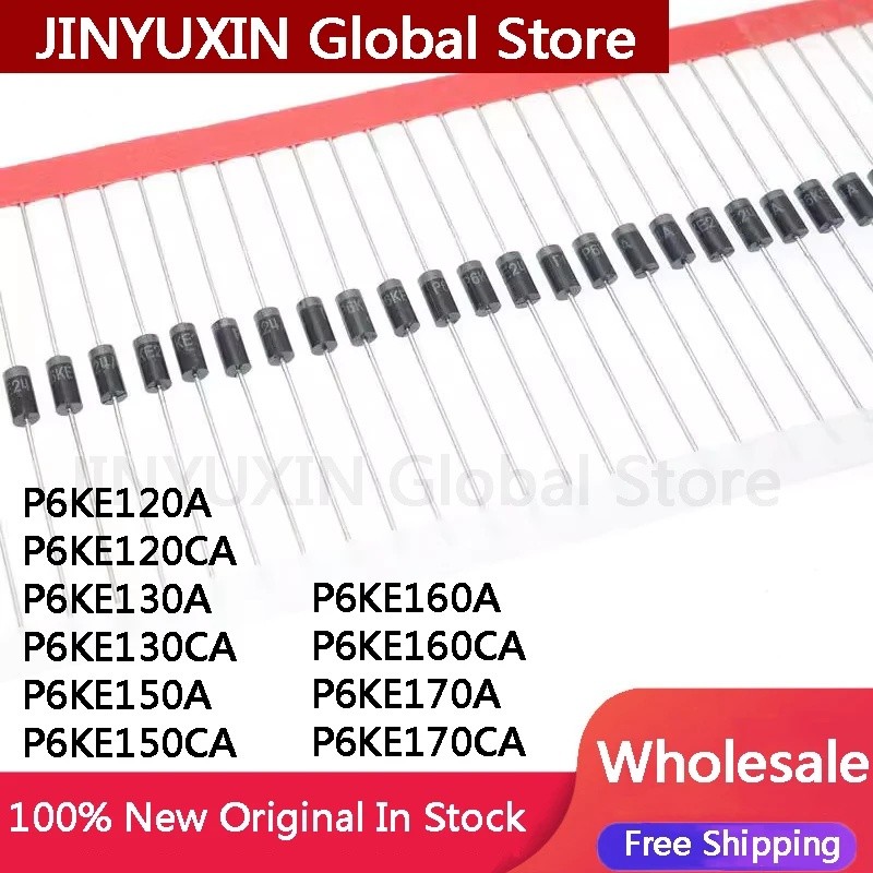 10 Chiếc P6KE120A P6KE120CA P6KE130A P6KE130CA P6KE150A P6KE150CA P6KE160A P6KE160CA P6KE170A P6KE17